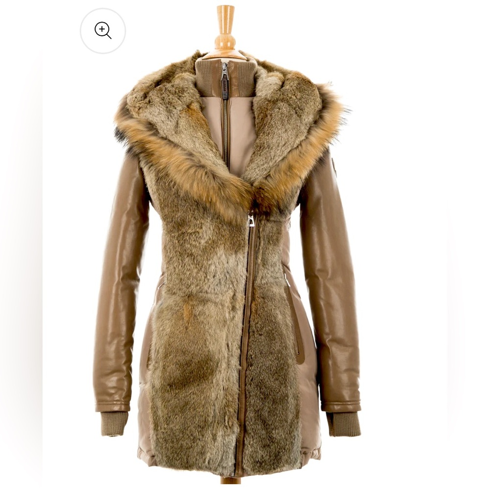 Arly Fur and Leather winter jacket from Rudsak